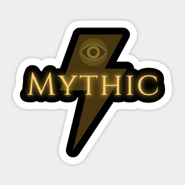 Mythic Logo Sticker by Mythic Podcast Designs